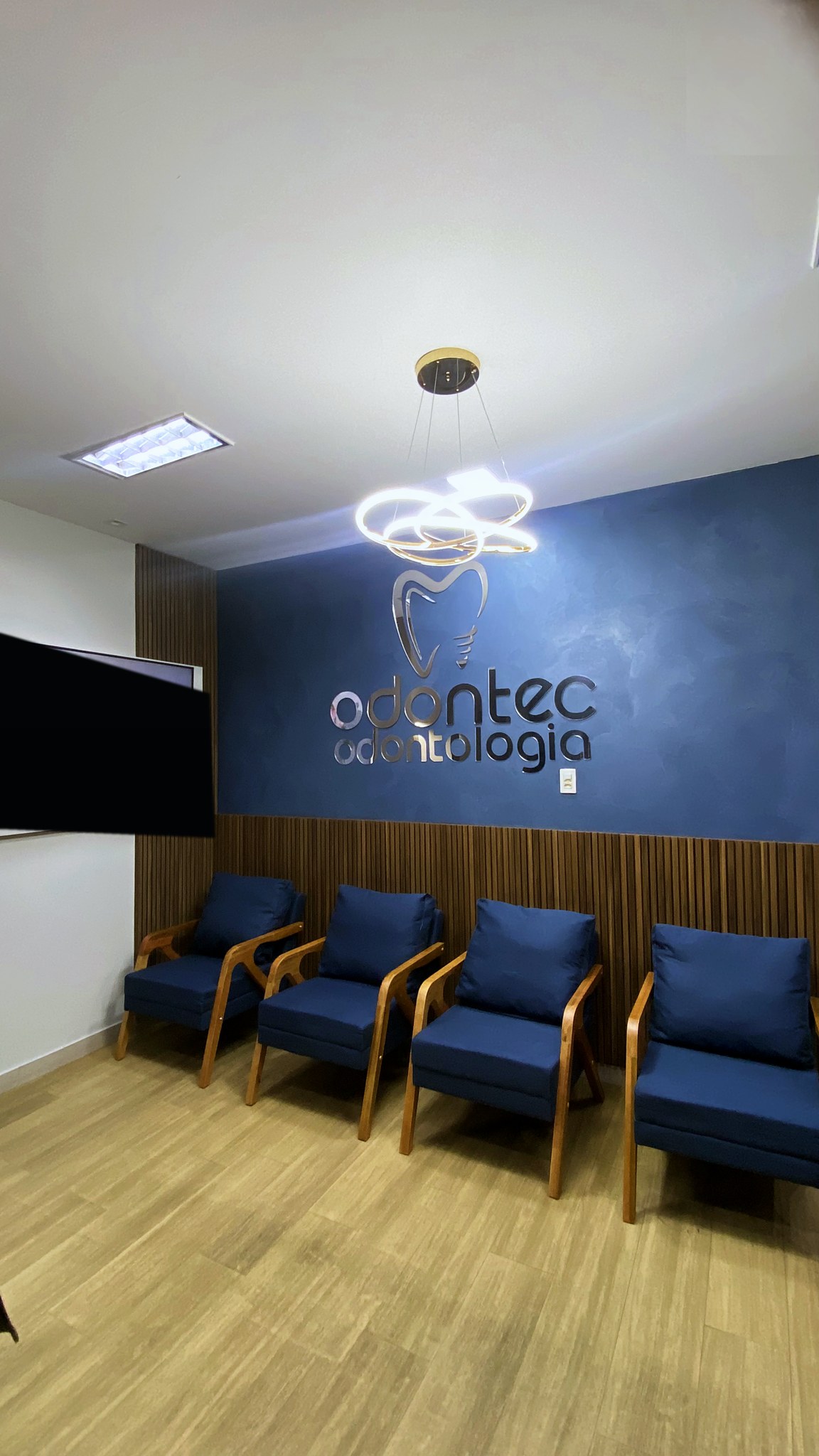 Recepção da Clínica Odontec em Águas Claras